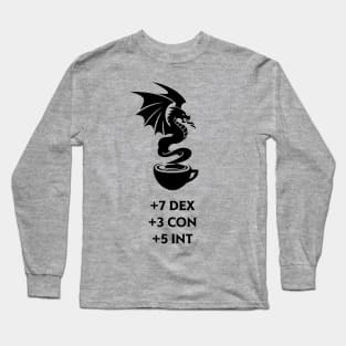 Dragon Roast Coffee Cup Magic Item Long Sleeve T-Shirt